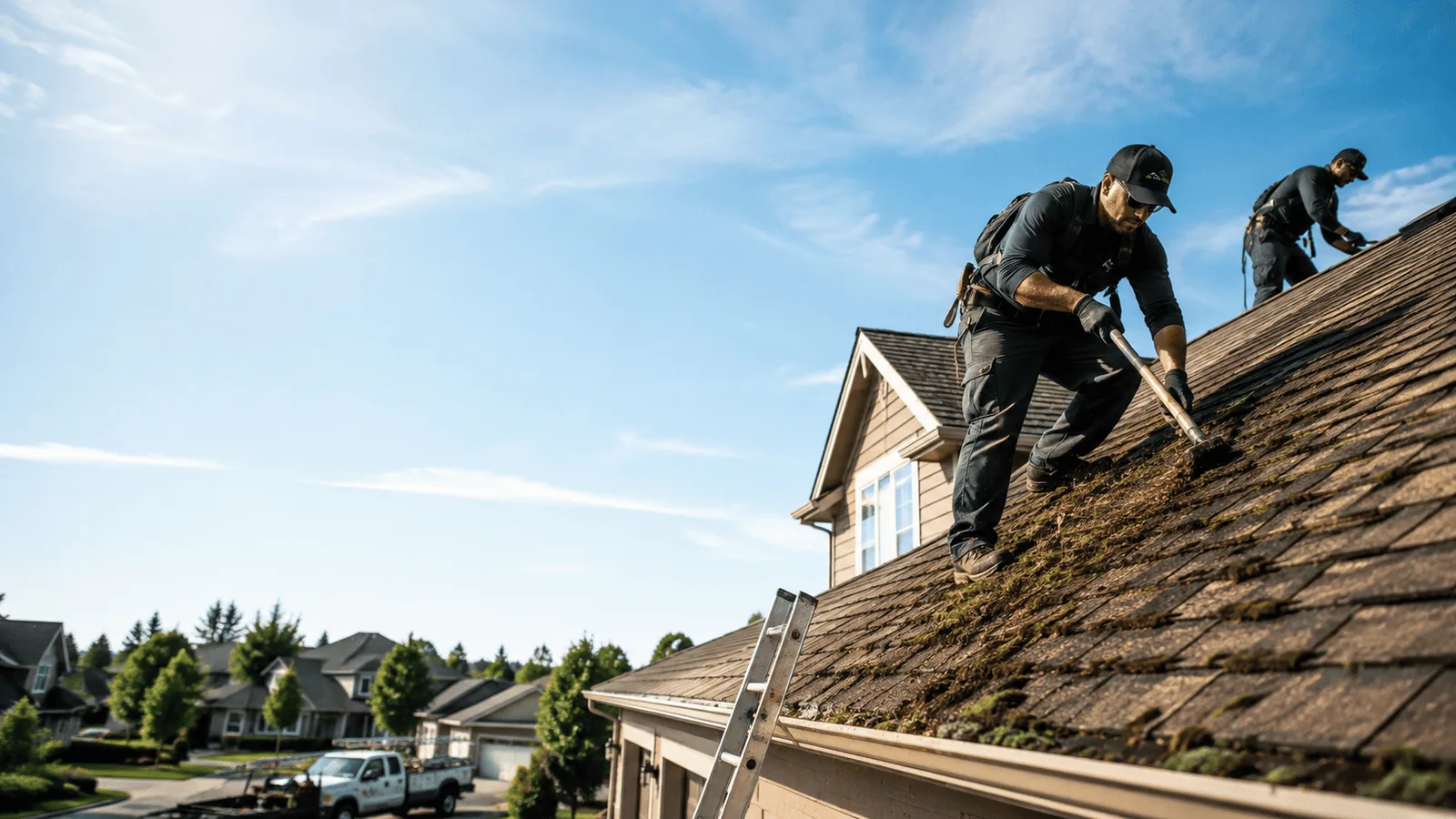 Roof Moss Removal in Elba, NE near me
